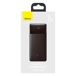Зовнішній акумулятор Baseus Bipow Digital Display Overseas 20000mAh 15W (PPBD050101) чорний - мініатюра 3