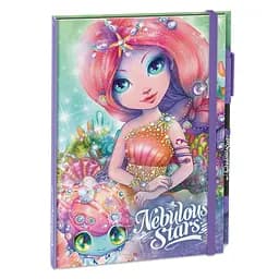 Блокнот черные листы Делюкс Коралия Nebulous Stars 11583-3 с ручкой