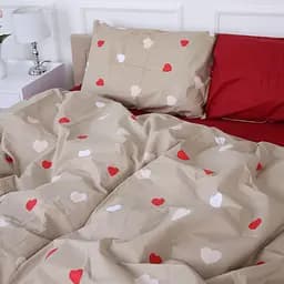Підковдра MirSon 17-4750 Multicolored hearts бязь 110х140 см (2200008933494) - мініатюра 2