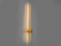 Бра настенное LED Diasha 2039/800 oxide gold 7W золото сатин 385 лм металлический каркас для дома