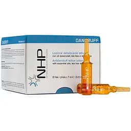 Активный лосьон для волос NHP Dandruff против перхоти с эфирными маслами 10 шт. x 7 мл