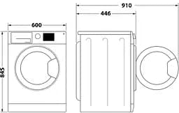 Пральна машина автоматична Indesit IM 640 MY TIME UA (7232004) - мініатюра 5
