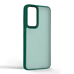 Противоударный чехол для Samsung Galaxy A56 5G, Frame, зеленый, панель-накладка, термополиуретан TPU + поликарбонат PC, защита всего корпуса, защита кнопок и камеры, устойчив к деформациям, ArmorStandart (ARM84817) - мініатюра 2