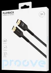 Кабель Proove PlayBack HDMI to HDMI 5m Black (DCP520003601)