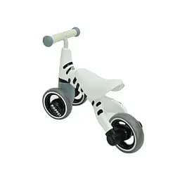 Дитячий триколісний біговел Poppet Зебра Беллі, сірий (PP-1602W) - мініатюра 4