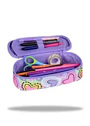 Пенал на блискавці COOLPACK Campus Pastel Hearts - мініатюра 2