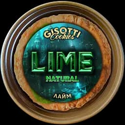 Печиво вершкове Gisotti "Лаймове" натуральне 330 г