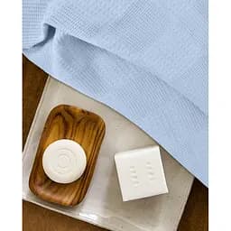 Набір рушників Cosas Cube Light Blue 2 шт. (SetTowel_95x130_SquaresLightBlue) - мініатюра 4