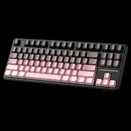 Клавіатура Attack Shark X87 Side Printed RGB Gradient Pink