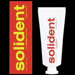 Ежедневная отбеливающая зубная паста Solident Pineapple mint ананас-мята 25 мл