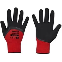 Рукавички захисні Bradas PERFECT SOFT RED FULL латекс розмір 9 RWPSRDF9