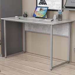 Стол письменный Коди Ferrum-decor 75x100x60 Серый металл ДСП Бетон 16 мм (FRD-106581)