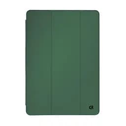 Чохол-книжка на планшет Samsung Galaxy Tab A9+ (SM-X210/X216), Flex Case, dark green, протиударний, обкладинка з трискладовою підставкою та авто. пробудженням для планшета 11 , шкіряний, на магніті, ArmorStandart (ARM84443)