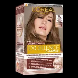 Стійка крем-фарба для волосся L'Oreal Paris Excellence Crème Universal Nudes 7U Універсальний русявий 192 мл