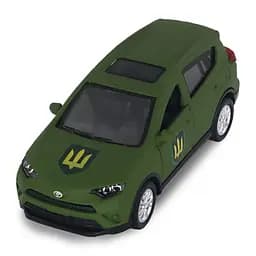 Автомодель серії "Шеврони Героїв" Toyota RAV4 "Сухопутні війська ЗСУ" TechnoDrive KM6198M2