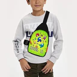 Сумка через плечо детская Among Us 29х17 см сумка слинг для мальчика (02027)