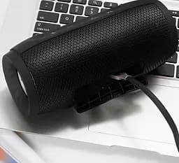 Бездротова Bluetooth колонка Zealot S16 стереозвук HiFi (Чорний) - мініатюра 6