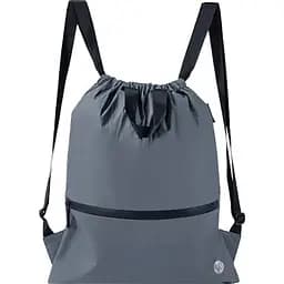 Рюкзак 90FUN Ninetygo Lightweight Urban Drawstring Backpack 11 л сірий [83217]