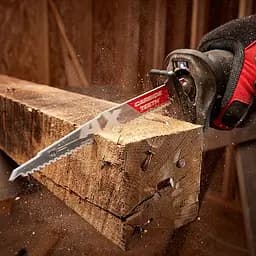 Полотно для шабельних пил AX CARBIDE MILWAUKEE, 150х5мм, (5шт), (деревина з цвяхами) - мініатюра 3
