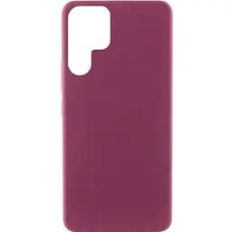 Чохол Lakshmi SilIcone Cover (AAA) для Samsung Galaxy S22 Ultra Plum