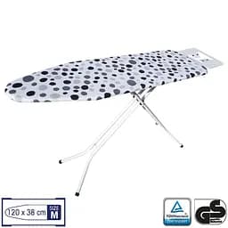 Дошка для прасування Casa Si Superstandard Basic 120x38 White/Grey Spots (CS95150E290), Білий - мініатюра 2