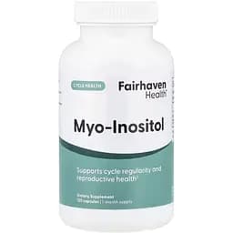 Міо-інозитол Fairhaven Health Myo-Inositol, 120 капсул для підтримки гормонального балансу
