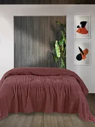 Простыня Iris Home Renaissance rose 220х190 см махра розовая (svt-2000022280792)