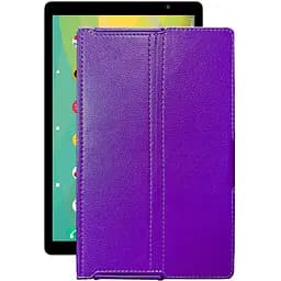 Чехол StatusCASE из экокожи для планшета Prestigio Grace 4991 4G Фиолетовый