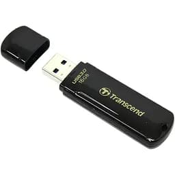 USB флеш-накопичувач Transcend JetFlash 700 16GB USB-A 3.0 Black (TS16GJF700) [67395] - мініатюра 3