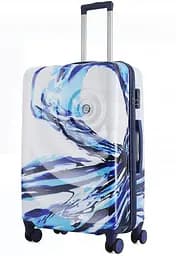 Чемодан Semi Line 28" (L) White/Blue Print (T5653-3) (DAS302331)