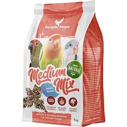 Корм Perlyna Stepu Medium Mix для средних попугаев 1 кг (PSU83004)