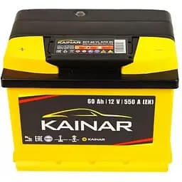 Акумулятор Kainar Standart 60Ah (+/-) 550EN 242x175x190 мм