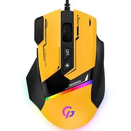 Миша GamePro GM300Y RGB USB Yellow (GM300Y)