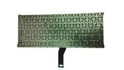 Клавіатура для ноутбука Apple MacBook Air 2011+ (A1369) з підсвічуванням (Light), Black, (No Frame), RU (вертикальний ентер)