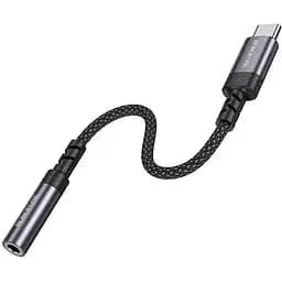 Адаптер-переходник Borofone BV24 Type-C Папа 3.5 мм мама (6941991118999)