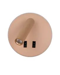 Бра, настінний світильник Italux WL-53742-1-GD Furla LED 2x8W 3000K 516Lm IP20 золотий - мініатюра 2