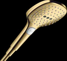 Ручной душ Hansgrohe Raindance Select E 120 3jet Polished Gold Optic 26520990, Золотой