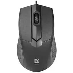 Миша Defender Optimum MB-270 чорний USB оптична 1000 dpi 3 кнопки 1.5 м (52270)