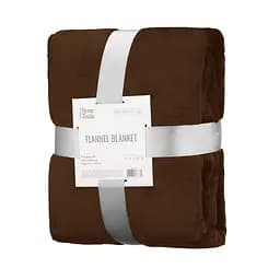Плед Ardesto Flannel 200х220 см 100% поліестер коричневий pbe0050474 - мініатюра 2