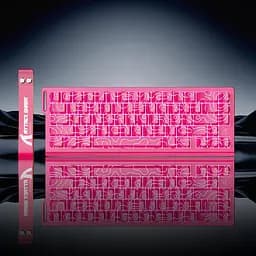 Ігрова магнітна клавіатура ATTACK SHARK X68 HE,RGB,Rapid Trigger, Рожевий - мініатюра 3