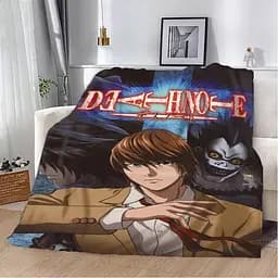 Плед плюшевий 3D DEATH NOTE Зошит смерті 160х200 см