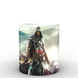 Кружка GeekLand Assassins Creed горы AC.02.15 330 мл белая