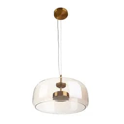 Люстра Brille светодиодная подвесная 12W NW G/COF (BL-736S/1)