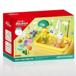 Кухонный игровой набор с краном и циркуляцией воды Развивающая игрушка для детей