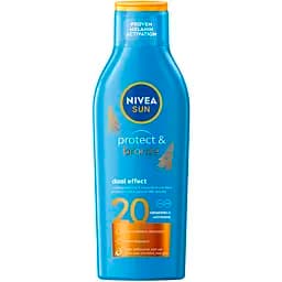 Сонцезахисний лосьйон Nivea Sun Захист та засмага SPF 20 200 мл