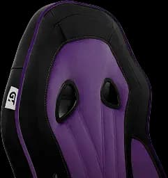 Геймерське крісло GT Racer чорне з фіолетовим (X-2645 Black/Violet) - мініатюра 9