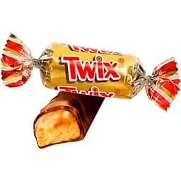 Цукерки Twix вагові 10 кг/ящ.