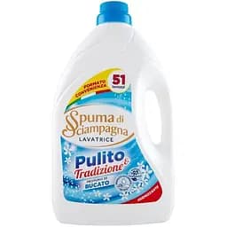 Рідкий засіб для прання Spuma di Sciampagna Lavatrice Pulito Tradizione Laundry Fragrance універсальний 51 прання 3 л