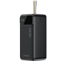 УМБ Choetech 50000mAh, 22,5W PD QC3.0, USB-C In/out, 2xUSB-A Li-pol чорна (B732-ACBK) - мініатюра 6