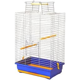 Клетка для птиц Лорі Нимфа, цинк, 47х30х66 см, в ассортименте